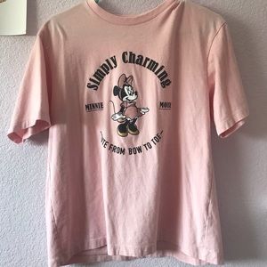 PINK MINNIE MOUSE TEE